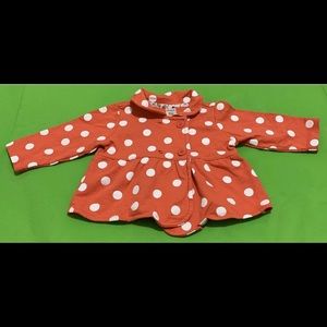 Carter’s 9 Month Polka Dot Jacket